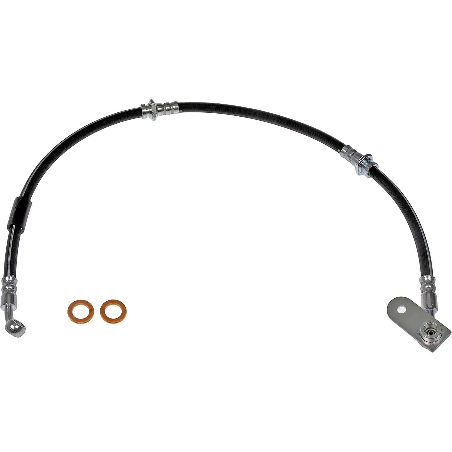 BRAKE HOSE - Brake Hydraulic Hose - Brake Line - Brake Hose - This automotive brake hydraulic hose was precision-engineered to match the fit, function and performance of the original brake hose on specific vehicles and positions to ensure safe, long-lasting durability as part of a complete brake repair. - Chevrolet Tracker 2004-99, Suzuki Grand Vitara 2005-99, Suzuki Vitara 2004-99, Suzuki XL-7 2006-05 - Dorman H620161 Brake Hydraulic Hose Compatible with Select Chevrolet/Suzuki Models - H620161 First Stop Series Brake Line, EPDM Rubber