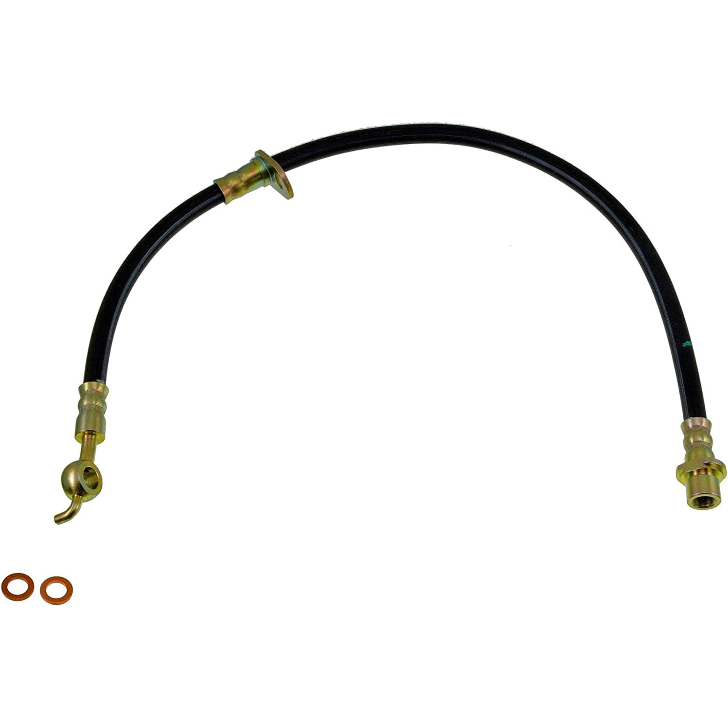 BRAKE HOSE - Brake Hydraulic Hose - Brake Hose - Brake Line - This automotive brake hydraulic hose was precision-engineered to match the fit, function and performance of the original brake hose on specific vehicles and positions to ensure safe, long-lasting durability as part of a complete brake repair. - Lexus 2013-02, Toyota 2012-02 - Dorman H620228 Rear Driver Side Brake Hydraulic Hose Compatible with Select Lexus/Toyota Models - H620228 Rear, Driver Side First Stop Series Brake Line, EPDM Rubber