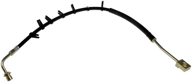 BRAKE HOSE - Brake Hydraulic Hose - Brake Hose - Brake Line - This automotive brake hydraulic hose was precision-engineered to match the fit, function and performance of the original brake hose on specific vehicles and positions to ensure safe, long-lasting durability as part of a complete brake repair. - Chevrolet 2009-03, GMC 2009-03 - DORMAN 30.19" Flexible Rubber Hydraulic Brake Hose for Chevrolet - Dorman H620328 Front Driver Side Brake Hydraulic Hose Compatible with Select Chevrolet/GMC Models - H620328 Front, Driver Side First Stop Series Brake Line, Metal and Rubber