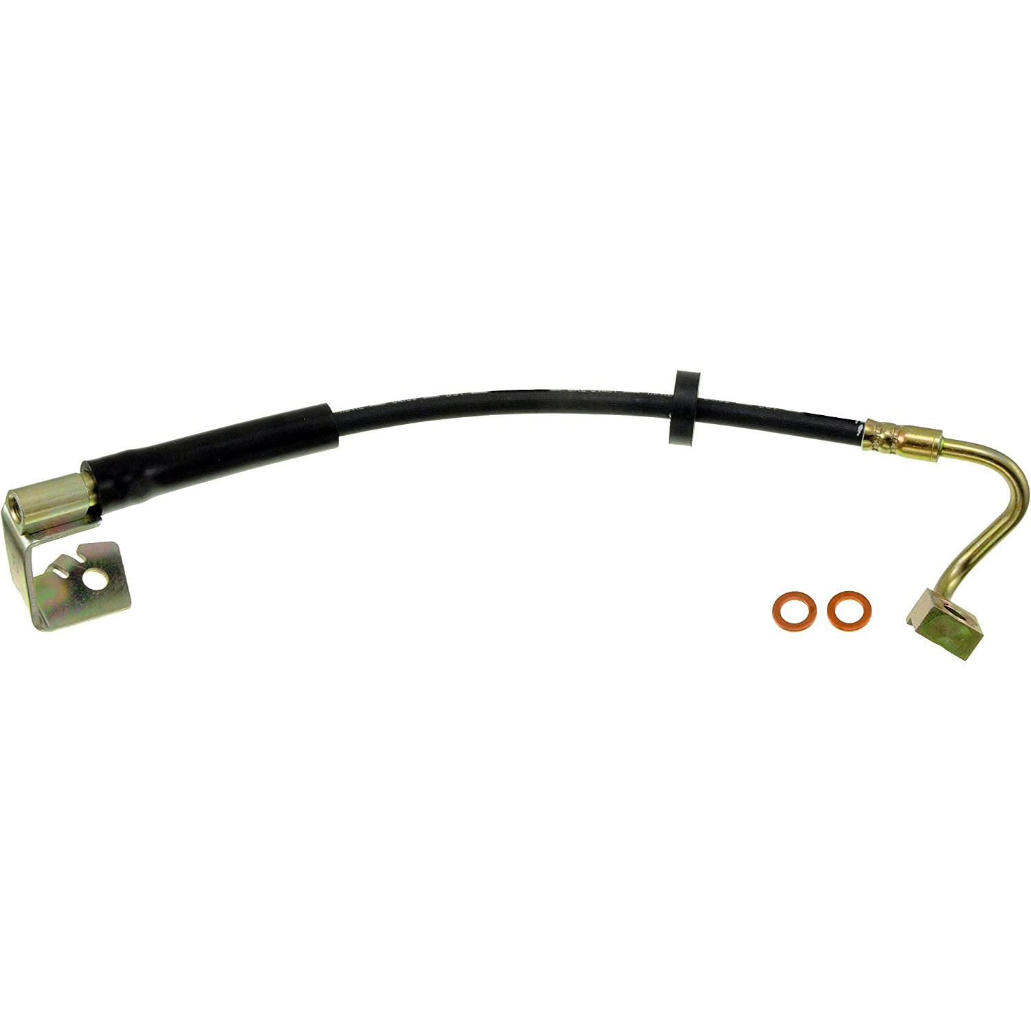 BRAKE HOSE - Brake Hydraulic Hose - Brake Line - Brake Hose - This automotive brake hydraulic hose was precision-engineered to match the fit, function and performance of the original brake hose on specific vehicles and positions to ensure safe, long-lasting durability as part of a complete brake repair. - Ford 2011-03, Lincoln 2011-03, Mercury 2011-03 - Dorman H620506 Front Passenger Side Brake Hydraulic Hose Compatible with Select Ford/Lincoln/Mercury Models - H620506 Front, Passenger Side First Stop Series Brake Line, EPDM Rubber