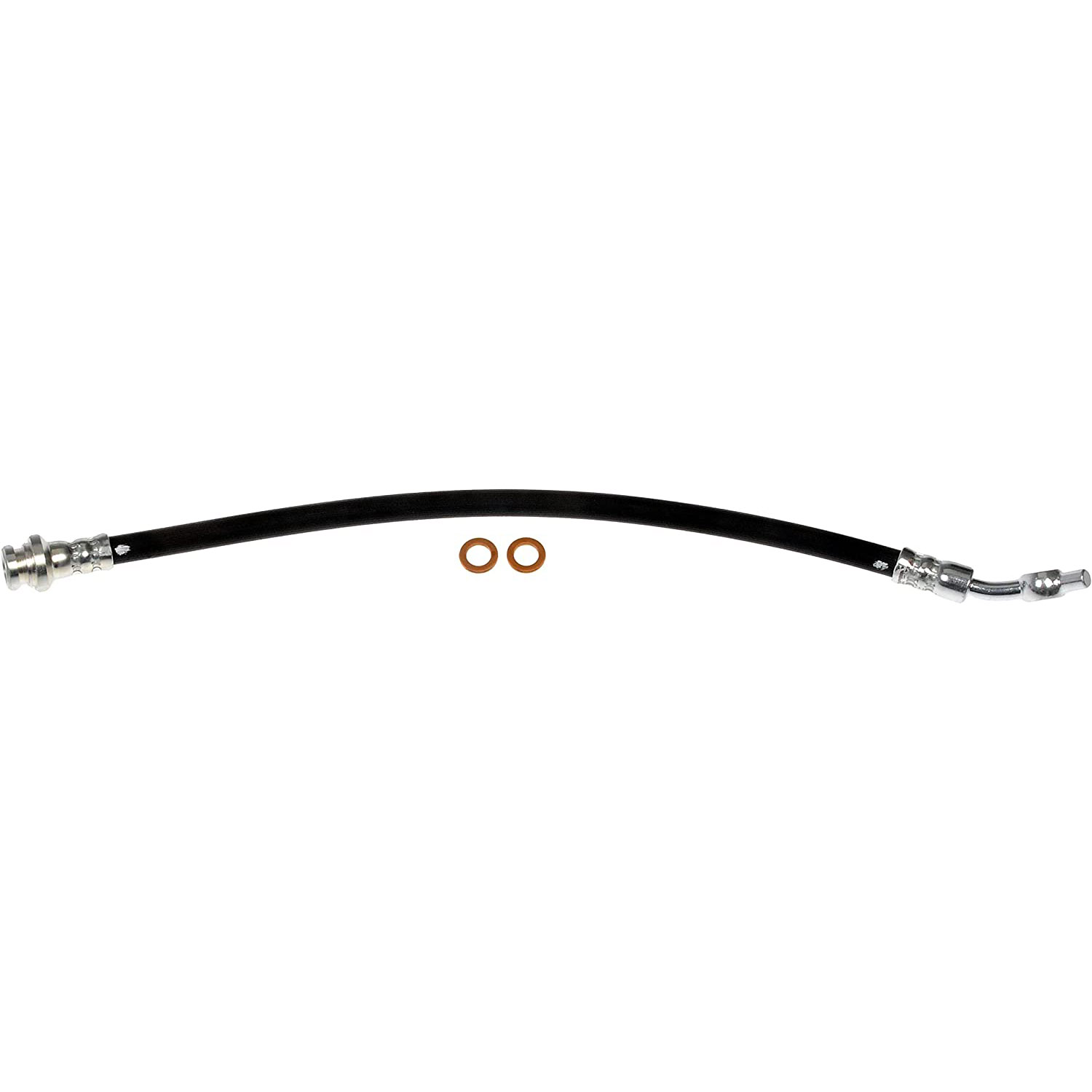 BRAKE HOSE - Brake Hydraulic Hose - Brake Line - Brake Hose - This automotive brake hydraulic hose was precision-engineered to match the fit, function and performance of the original brake hose on specific vehicles and positions to ensure safe, long-lasting durability as part of a complete brake repair. - Nissan 2019-05, Suzuki 2012-09 - Dorman H620536 Front Passenger Side Brake Hydraulic Hose Compatible with Select Nissan / Suzuki Models - H620536 Front, Passenger Side First Stop Series Brake Line, EPDM Rubber