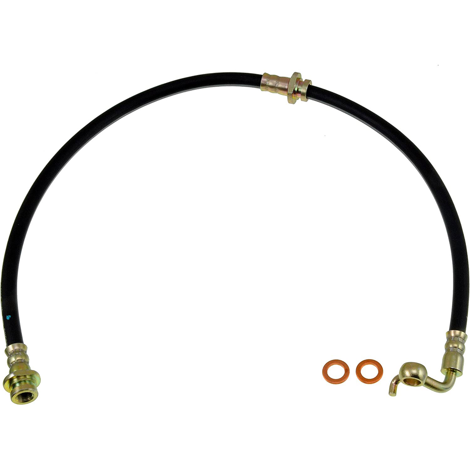 BRAKE HOSE - Brake Hydraulic Hose - Brake Line - Brake Hose - This automotive brake hydraulic hose was precision-engineered to match the fit, function and performance of the original brake hose on specific vehicles and positions to ensure safe, long-lasting durability as part of a complete brake repair. - Nissan Frontier 2019-05, Suzuki Equator 2012-09 - Dorman H620541 Brake Hydraulic Hose Compatible with Select Nissan/Suzuki Models - H620541 First Stop Series Brake Line, Metal and Rubber