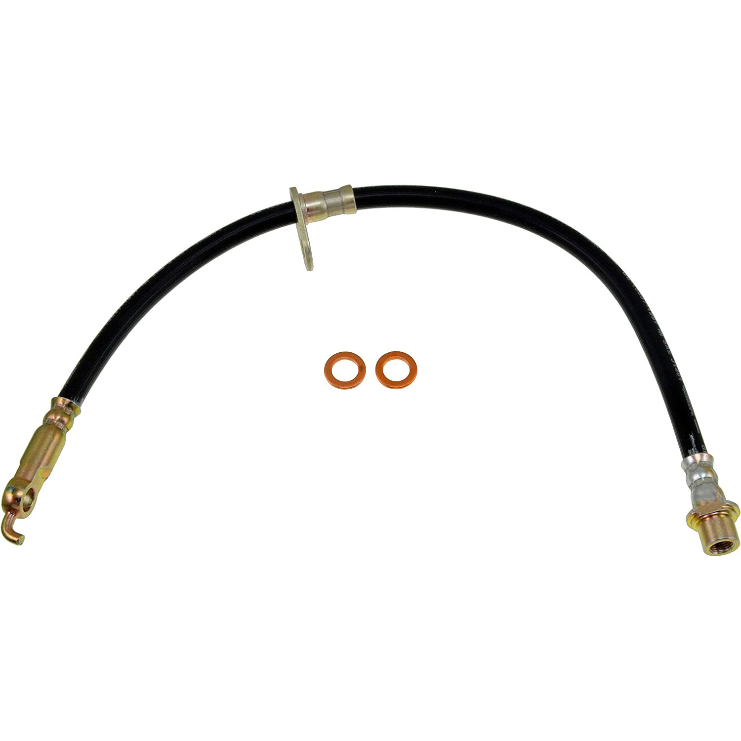 BRAKE HOSE - Brake Hydraulic Hose - Brake Hose - Brake Line - This automotive brake hydraulic hose was precision-engineered to match the fit, function and performance of the original brake hose on specific vehicles and positions to ensure safe, long-lasting durability as part of a complete brake repair. - Toyota Sienna 2010-04 - Dorman H620644 Front Passenger Side Brake Hydraulic Hose Compatible with Select Toyota Models - H620644 Front, Passenger Side First Stop Series Brake Line, EPDM Rubber