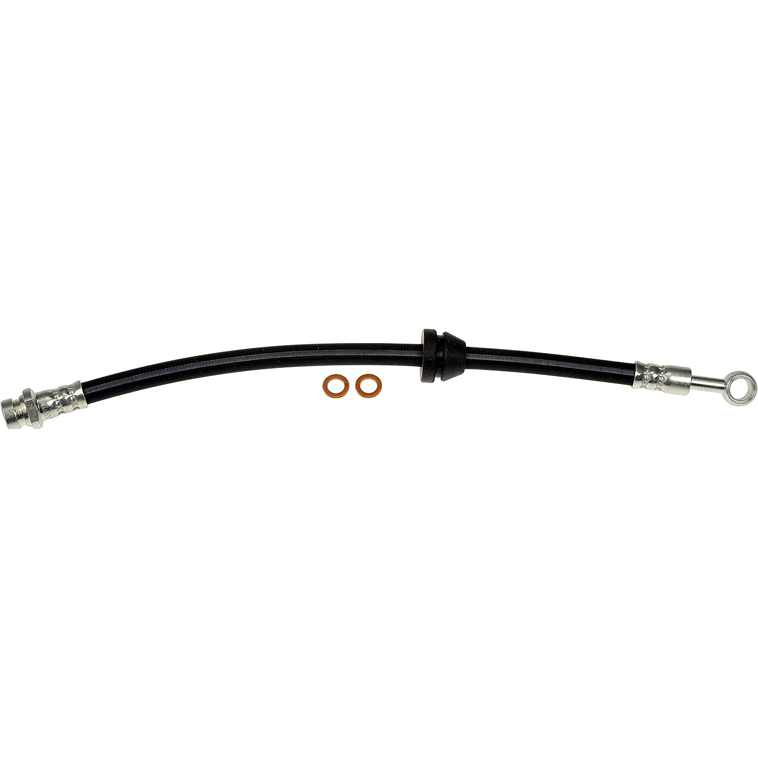 BRAKE HOSE - Brake Hydraulic Hose - Brake Hose - Brake Line - This automotive brake hydraulic hose was precision-engineered to match the fit, function and performance of the original brake hose on specific vehicles and positions to ensure safe, long-lasting durability as part of a complete brake repair. - Chevrolet 2020-04, Pontiac 2009-05, Suzuki 2012, Suzuki 2008 - Dorman H620682 Brake Hydraulic Hose Compatible with Select Chevrolet/Pontiac/Suzuki Models - H620682 Front, Driver and Passenger Side First Stop Series Brake Line, EPDM Rubber