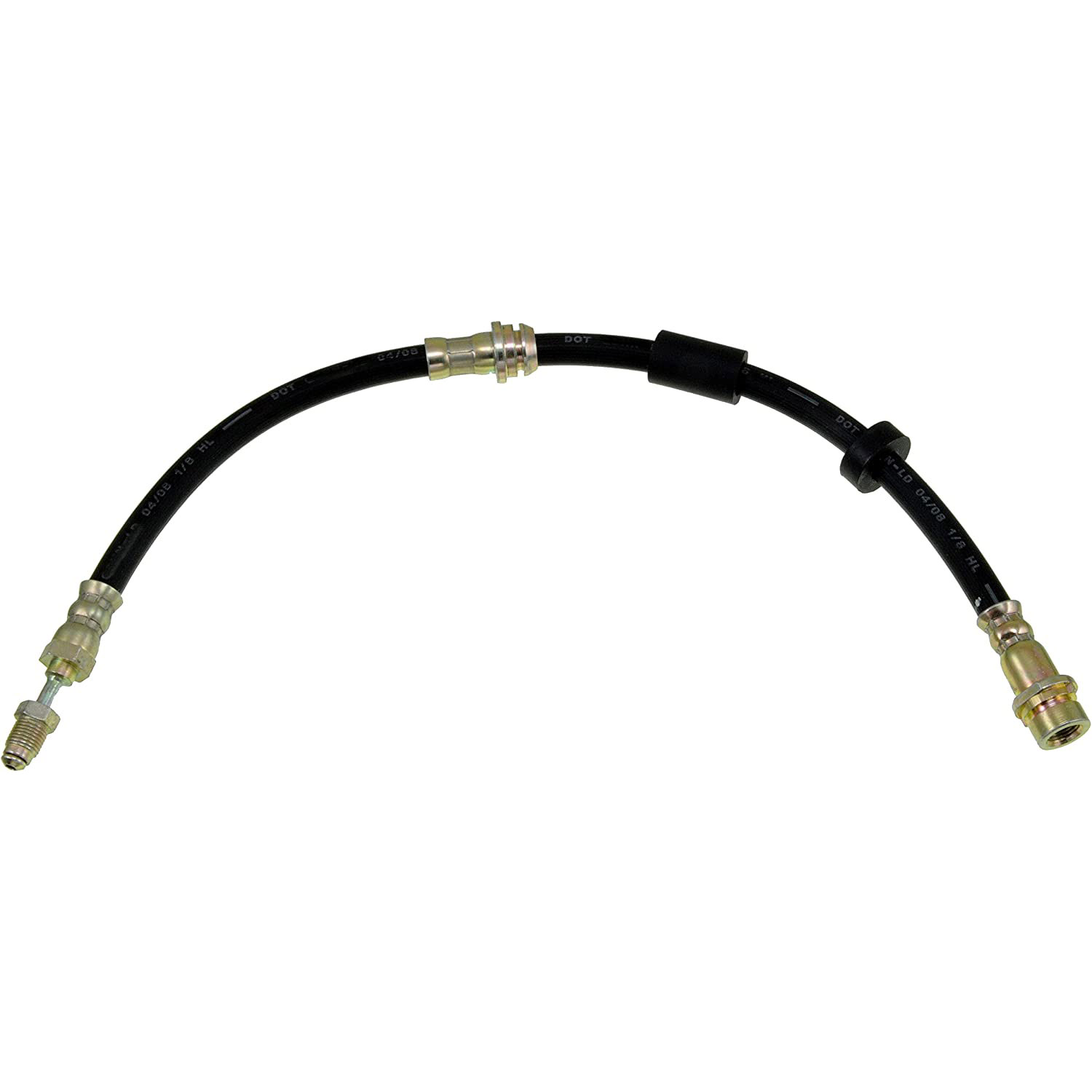 BRAKE HOSE - Brake Hydraulic Hose - Brake Line - Brake Hose - This automotive brake hydraulic hose was precision-engineered to match the fit, function and performance of the original brake hose on specific vehicles and positions to ensure safe, long-lasting durability as part of a complete brake repair. - Mazda 3 2013-04, Mazda 5 2015-12, Mazda 5 2010-06 - Dorman H620685 Brake Hydraulic Hose Compatible with Select Mazda Models - H620685 Front, Driver and Passenger Side First Stop Series Brake Line, EPDM Rubber
