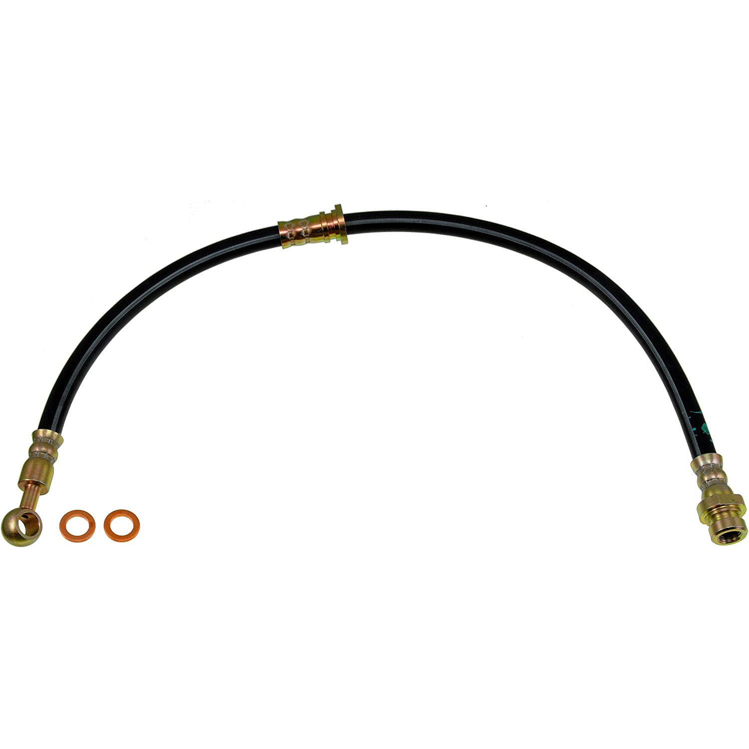 BRAKE HOSE - Brake Hydraulic Hose - Brake Hose - Brake Line - This automotive brake hydraulic hose was precision-engineered to match the fit, function and performance of the original brake hose on specific vehicles and positions to ensure safe, long-lasting durability as part of a complete brake repair. - Mitsubishi Eclipse 2011-06, Mitsubishi Galant 2012-04 - Dorman H620705 Front Passenger Side Brake Hydraulic Hose Compatible with Select Mitsubishi Models - H620705 Front, Passenger Side First Stop Series Brake Line, EPDM Rubber