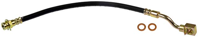 BRAKE HOSE - Brake Hydraulic Hose - Brake Line - Brake Hose - This automotive brake hydraulic hose was precision-engineered to match the fit, function and performance of the original brake hose on specific vehicles and positions to ensure safe, long-lasting durability as part of a complete brake repair. - Cadillac 2006, Chevrolet 2007-99, GMC 2007-99 - Dorman H620722 Brake Hydraulic Hose Compatible with Select Cadillac / Chevrolet / GMC Models - H620722 First Stop Series Brake Line, Metal and Rubber