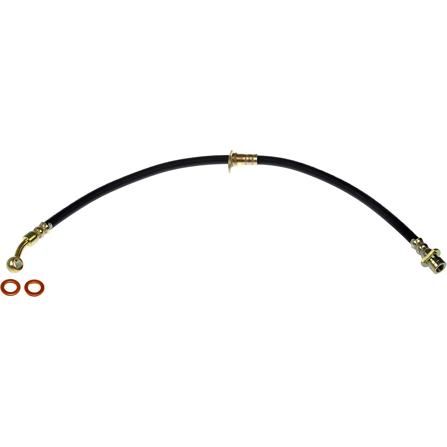 BRAKE HOSE - Brake Hydraulic Hose - Brake Line - Brake Hose - This automotive brake hydraulic hose was precision-engineered to match the fit, function and performance of the original brake hose on specific vehicles and positions to ensure safe, long-lasting durability as part of a complete brake repair. - Acura CSX 2011-06, Honda Civic 2011-06 - Dorman H620735 Front Passenger Side Brake Hydraulic Hose Compatible with Select Acura / Honda Models - H620735 Front, Passenger Side First Stop Series Brake Line, EPDM Rubber