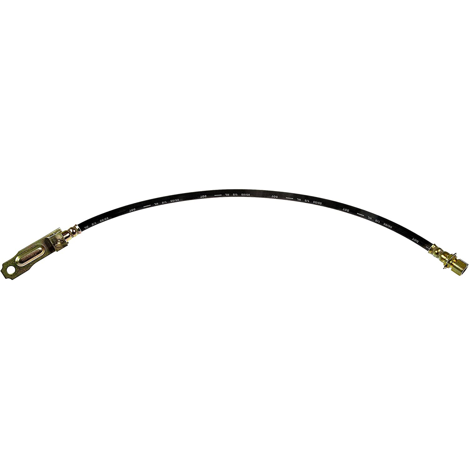 BRAKE HOSE - Brake Hydraulic Hose - Brake Line - Brake Hose - This automotive brake hydraulic hose was precision-engineered to match the fit, function and performance of the original brake hose on specific vehicles and positions to ensure safe, long-lasting durability as part of a complete brake repair. - Dodge Dakota 2010-05, Mitsubishi Raider 2009-06, Ram Dakota 2011 - Brake Hydraulic Hose - Dorman H620922 Rear Center Brake Hydraulic Hose Compatible with Select Dodge / Mitsubishi / Ram Models - H620922 Rear, Center First Stop Series Brake Line, EPDM Rubber