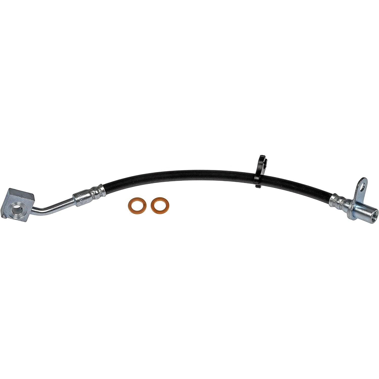 BRAKE HOSE - Brake Hydraulic Hose - Brake Hose - Brake Line - This automotive brake hydraulic hose was precision-engineered to match the fit, function and performance of the original brake hose on specific vehicles and positions to ensure safe, long-lasting durability as part of a complete brake repair. - Dodge 2010-06, Ram 2023-21, Ram 2019-11 - Brake Hydraulic Hose - Dorman H620936 Front Passenger Side Brake Hydraulic Hose Compatible with Select Dodge/Ram Models - H620936 Front, Passenger Side First Stop Series Brake Line, EPDM Rubber