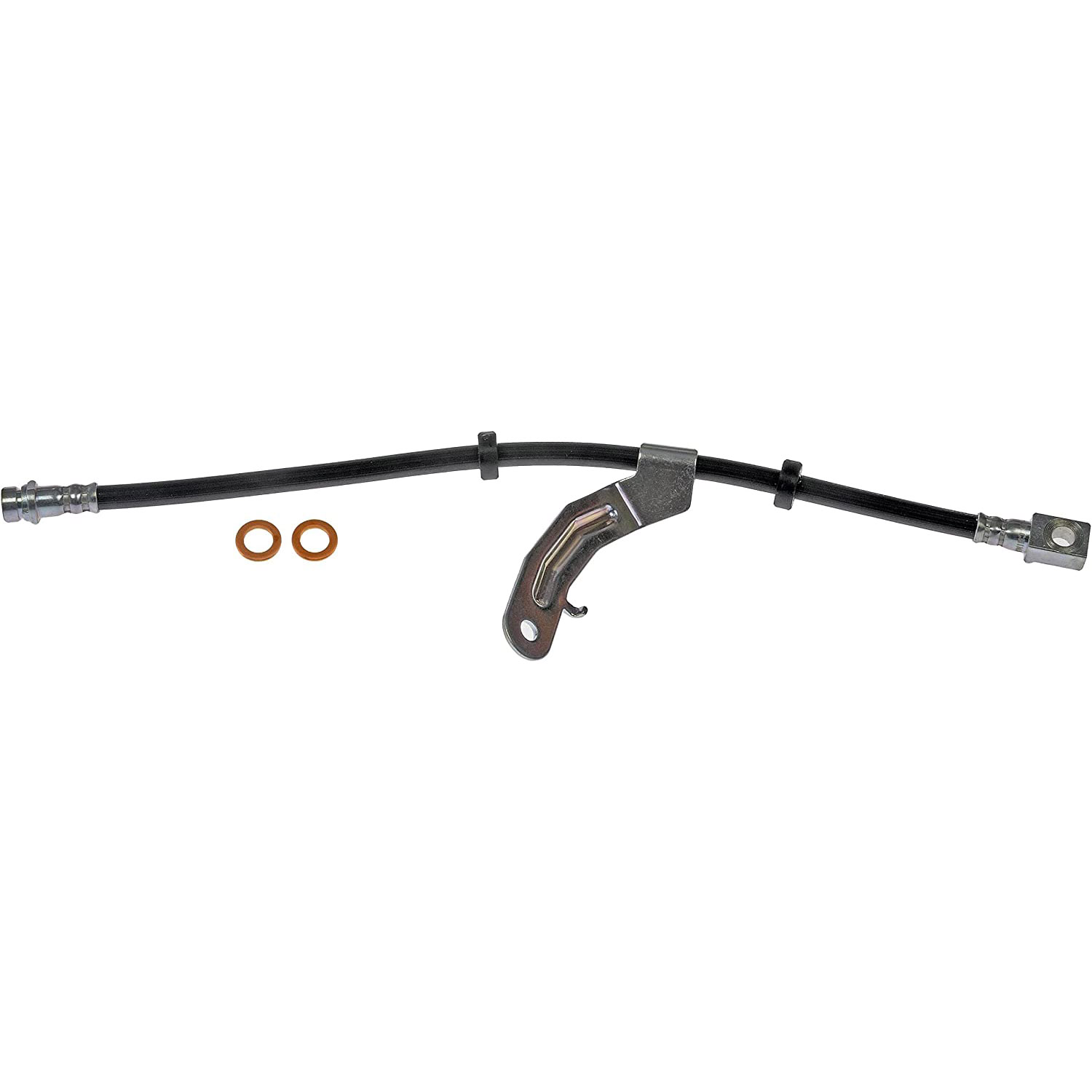 BRAKE HOSE - Brake Hydraulic Hose - Brake Hose - Brake Line - This automotive brake hydraulic hose was precision-engineered to match the fit, function and performance of the original brake hose on specific vehicles and positions to ensure safe, long-lasting durability as part of a complete brake repair. - Ford Escape 2008, Mazda Tribute 2009-08, Mercury Mariner 2008 - Dorman H621035 Rear Driver Side Brake Hydraulic Hose Compatible with Select Ford / Mazda / Mercury Models - H621035 Rear, Driver Side First Stop Series Brake Line, EPDM Rubber