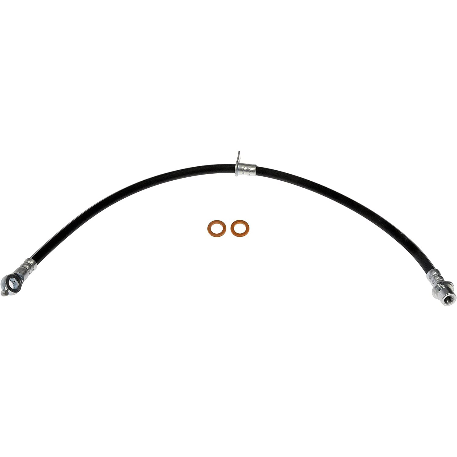 BRAKE HOSE - Brake Hydraulic Hose - Brake Hose - Brake Line - This automotive brake hydraulic hose was precision-engineered to match the fit, function and performance of the original brake hose on specific vehicles and positions to ensure safe, long-lasting durability as part of a complete brake repair. - Pontiac Vibe 2010-09, Toyota Corolla 2018-08, Toyota Matrix 2014-08 - Dorman H621099 Front Passenger Side Brake Hydraulic Hose Compatible with Select Pontiac/Toyota Models - H621099 Front, Passenger Side First Stop Series Brake Line, EPDM Rubber