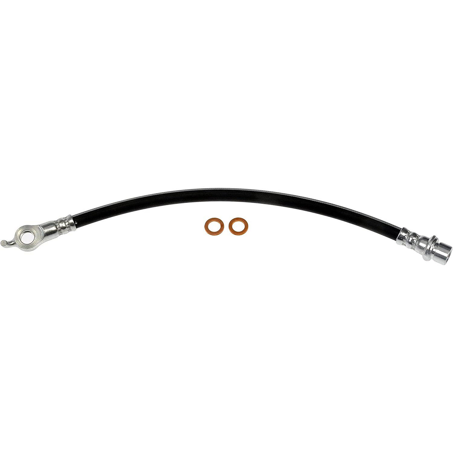 BRAKE HOSE - Brake Hydraulic Hose - Brake Line - Brake Hose - This automotive brake hydraulic hose was precision-engineered to match the fit, function and performance of the original brake hose on specific vehicles and positions to ensure safe, long-lasting durability as part of a complete brake repair. - Lexus LX570 2019-08, Toyota Land Cruiser 2021-13, Toyota Land Cruiser 2011-08, Toyota Tundra 2023-07 - Dorman H621125 Brake Hydraulic Hose Compatible with Select Lexus/Toyota Models - H621125 Rear, Driver and Passenger Side, Outer First Stop Series Brake Line, EPDM Rubber