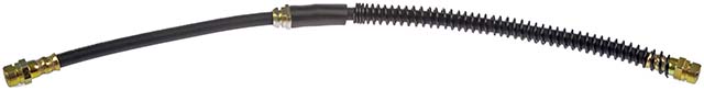 BRAKE HOSE - Brake Hydraulic Hose - Brake Hose - Brake Line - This automotive brake hydraulic hose was precision-engineered to match the fit, function and performance of the original brake hose on specific vehicles and positions to ensure safe, long-lasting durability as part of a complete brake repair. - Seat Leon 2013, Volkswagen Eos 2008-07, Volkswagen GTI 2013-08, Volkswagen R32 2008 - H621176 Front, Driver and Passenger Side First Stop Series Brake Line, Metal and Rubber