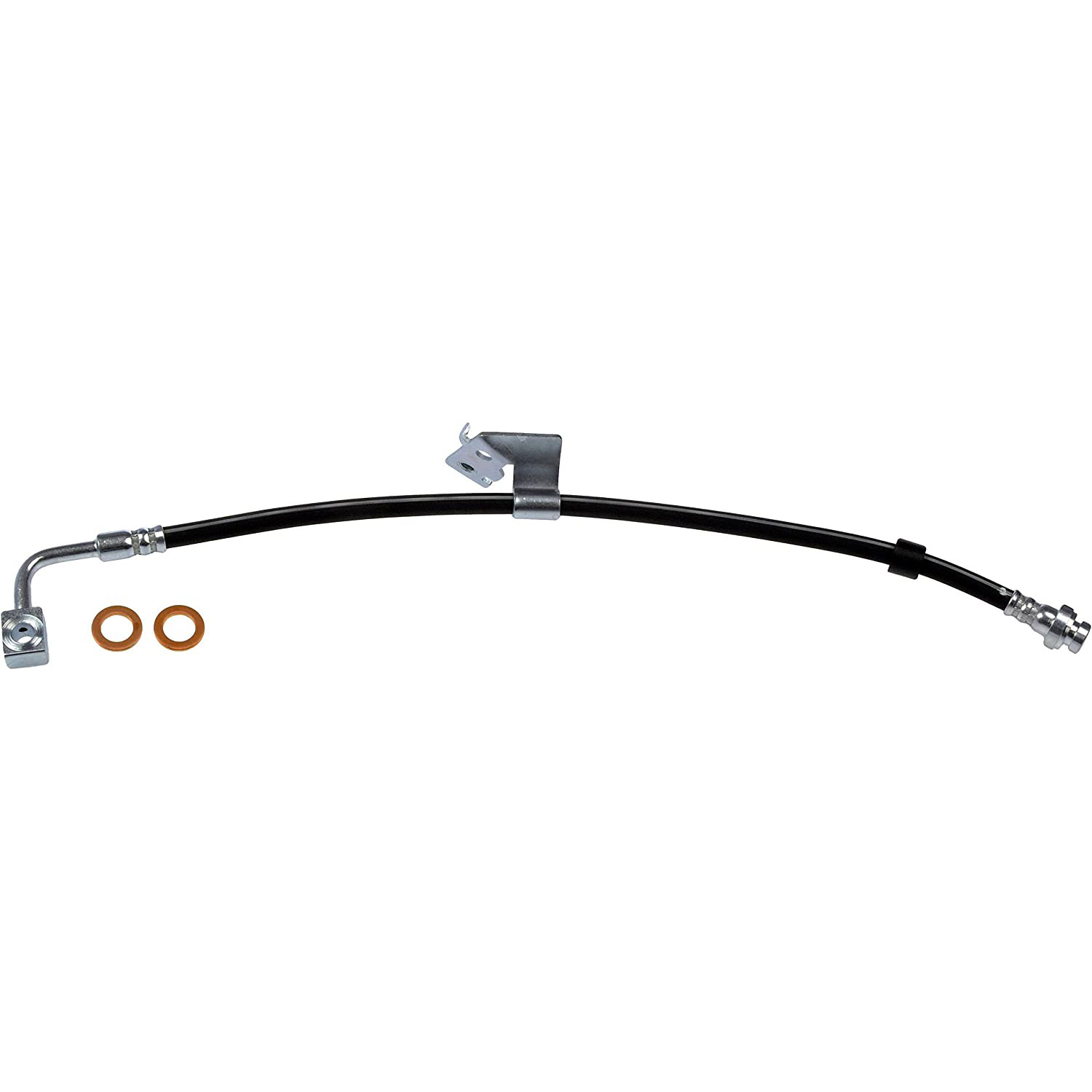 BRAKE HOSE - Brake Hydraulic Hose - Brake Line - Brake Hose - This automotive brake hydraulic hose was precision-engineered to match the fit, function and performance of the original brake hose on specific vehicles and positions to ensure safe, long-lasting durability as part of a complete brake repair. - Dodge Journey 2017-09 - Brake Hydraulic Hose - Dorman H621284 Front Driver Side Brake Hydraulic Hose Compatible with Select Dodge Models - H621284 Front, Driver Side First Stop Series Brake Line, Metal and Rubber