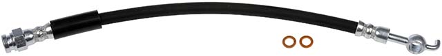 BRAKE HOSE - Brake Hydraulic Hose - Brake Hose - Brake Line - This automotive brake hydraulic hose was precision-engineered to match the fit, function and performance of the original brake hose on specific vehicles and positions to ensure safe, long-lasting durability as part of a complete brake repair. - Mazda 6 2013-09, Mazda CX-5 2015-14 - H621496 Rear, Driver and Passenger Side First Stop Series Brake Line, Metal and Rubber