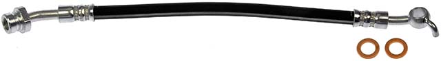 BRAKE HOSE - Brake Hydraulic Hose - Brake Line - Brake Hose - This automotive brake hydraulic hose was precision-engineered to match the fit, function and performance of the original brake hose on specific vehicles and positions to ensure safe, long-lasting durability as part of a complete brake repair. - Hyundai Azera 2014, Hyundai Sonata 2014-11, Kia Cadenza 2016-14, Kia Optima 2016-11 - Dorman H621783 Rear Passenger Side Brake Hydraulic Hose Compatible with Select Hyundai / Kia Models - H621783 Rear, Passenger Side First Stop Series Brake Line, Metal and Rubber