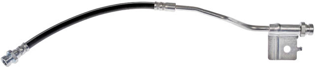 Brake Hose - Brake Hydraulic Hose - Brake Line - This automotive brake hydraulic hose was precision-engineered to match the fit, function and performance of the original brake hose on specific vehicles and positions to ensure safe, long-lasting durability as part of a complete brake repair. - Dodge Attitude 2017-13, Hyundai Accent 2017-12 - H622006 First Stop Series Brake Line, Metal and Rubber