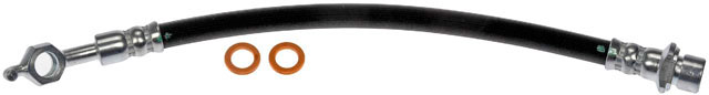 Brake Hose - Brake Hydraulic Hose - Brake Line - This automotive brake hydraulic hose was precision-engineered to match the fit, function and performance of the original brake hose on specific vehicles and positions to ensure safe, long-lasting durability as part of a complete brake repair. - Toyota Sienna 2020-12 - H622030 Rear, Driver and Passenger Side, Outer First Stop Series Brake Line, Metal and Rubber