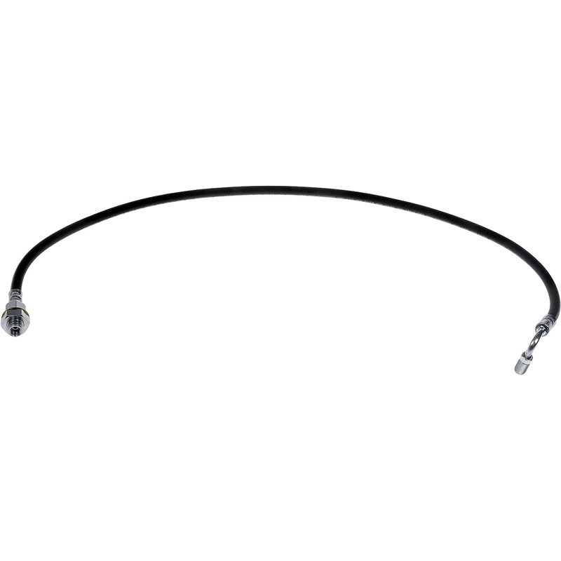 Brake Hose - Brake Hydraulic Hose - Brake Line - This automotive brake hydraulic hose was precision-engineered to match the fit, function and performance of the original brake hose on specific vehicles and positions to ensure safe, long-lasting durability as part of a complete brake repair. - Freightliner 2010-02 - Brake Hydraulic Hose - DORMAN 36.53" Flexible Rubber Hydraulic Brake Hose for Freightliner - Dorman H622114 Brake Hydraulic Hose Compatible with Select Freightliner Models - H622114 Rear, Driver or Passenger Side First Stop Series Brake Line