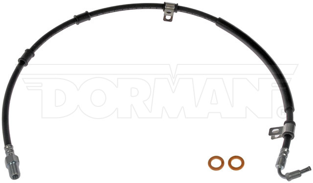 Brake Hose - Brake Hydraulic Hose - Brake Line - This automotive brake hydraulic hose was precision-engineered to match the fit, function and performance of the original brake hose on specific vehicles and positions to ensure safe, long-lasting durability as part of a complete brake repair. - Ford 2005-04, IC 2009-00, IC Corporation 2009-02, International 2009-00 - Brake Hydraulic Hose - DORMAN 37.52" Flexible Rubber Hydraulic Brake Hose for Ford - Dorman H622115 Brake Hydraulic Hose Compatible with Select Models - H622115 First Stop Series Brake Line, Rubber and Steel