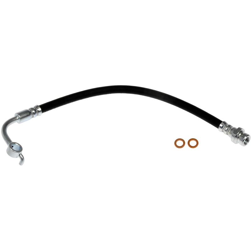 Brake Hose - Brake Hydraulic Hose - Brake Line - This automotive brake hydraulic hose was precision-engineered to match the fit, function and performance of the original brake hose on specific vehicles and positions to ensure safe, long-lasting durability as part of a complete brake repair. - Kia Soul 2019-14 - Dorman H622389 Rear Driver Side Brake Hydraulic Hose Compatible with Select Kia Models - H622389 Rear, Driver Side First Stop Series Brake Line
