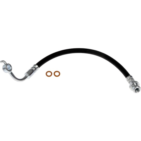 Brake Hose - Brake Hydraulic Hose - Brake Line - This automotive brake hydraulic hose was precision-engineered to match the fit, function and performance of the original brake hose on specific vehicles and positions to ensure safe, long-lasting durability as part of a complete brake repair. - Kia Soul 2019-14 - Dorman H622390 Rear Passenger Side Brake Hydraulic Hose for Select Kia Models - H622390 Rear, Passenger Side First Stop Series Brake Line