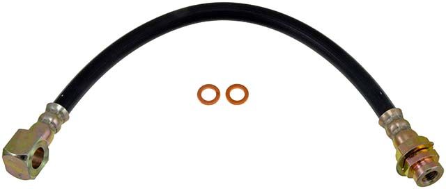 BRAKE HOSE - Brake Hydraulic Hose - Brake Line - Brake Hose - This automotive brake hydraulic hose was precision-engineered to match the fit, function and performance of the original brake hose on specific vehicles and positions to ensure safe, long-lasting durability as part of a complete brake repair. - Buick 1972-69, Chevrolet 1973-69, GMC 1972-71, Oldsmobile 1972-69, Pontiac 1972-69 - Brake Hydraulic Hose - Dorman H73242 Brake Hydraulic Hose Compatible with Select Models (Pack of 2) - H73242 Front, Driver or Passenger Side First Stop Series Brake Line, Metal and Rubber
