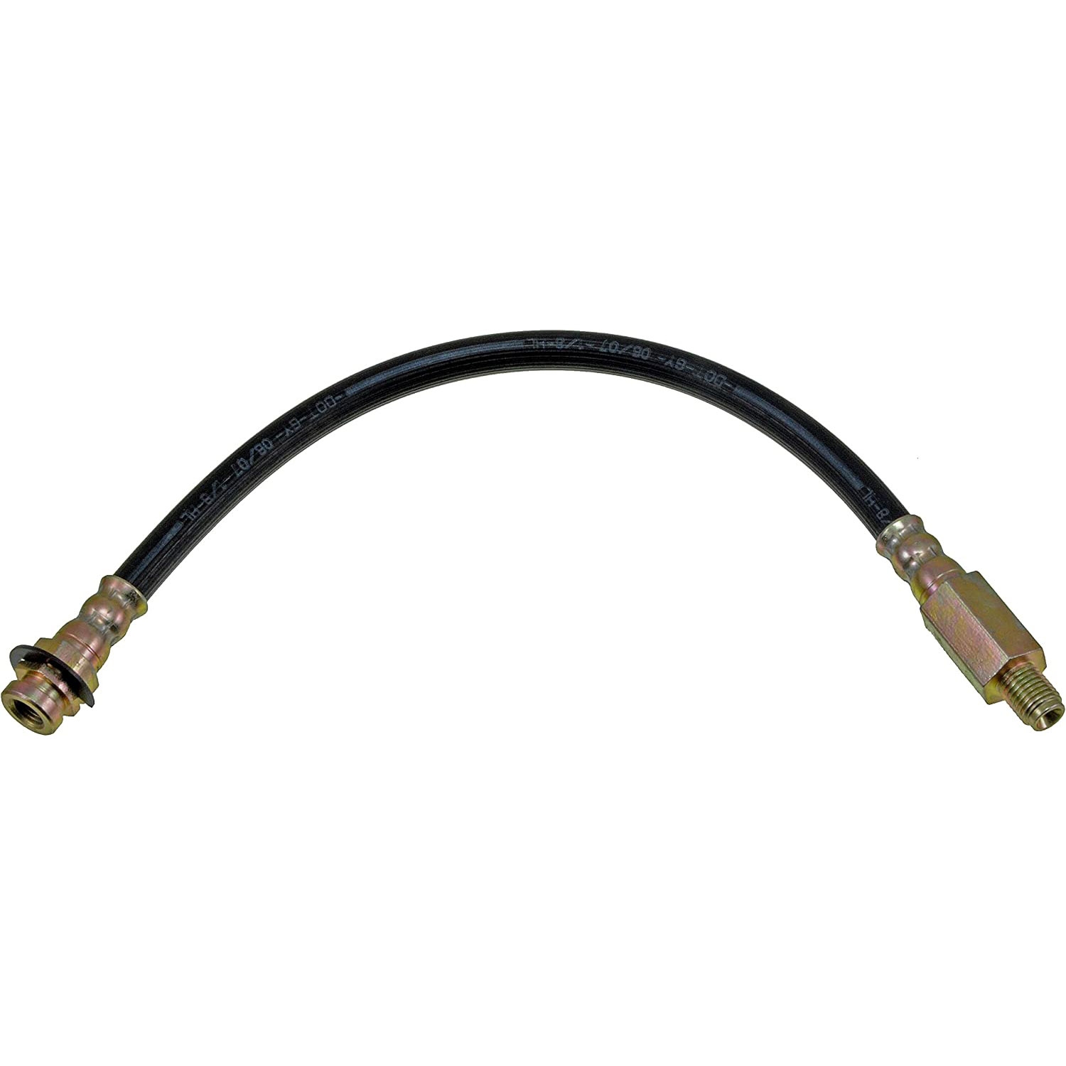 BRAKE HOSE - Brake Hydraulic Hose - Brake Hose - Brake Line - This automotive brake hydraulic hose was precision-engineered to match the fit, function and performance of the original brake hose on specific vehicles and positions to ensure safe, long-lasting durability as part of a complete brake repair. - Cadillac 1976-68, Pontiac 1970-69 - Dorman H88961 Brake Hydraulic Hose Compatible with Select Cadillac / Pontiac Models - H88961 Front, Driver or Passenger Side First Stop Series Brake Line, Metal and Rubber