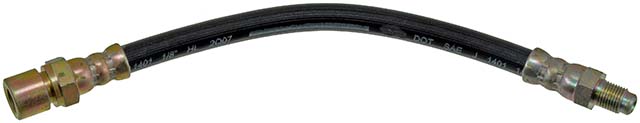 BRAKE HOSE - Brake Hydraulic Hose - Brake Hose - Brake Line - This automotive brake hydraulic hose was precision-engineered to match the fit, function and performance of the original brake hose on specific vehicles and positions to ensure safe, long-lasting durability as part of a complete brake repair. - Volkswagen 2004-68 - Dorman H96350 Brake Hydraulic Hose Compatible with Select Volkswagen Models - H96350 First Stop Series Brake Line, Metal and Rubber