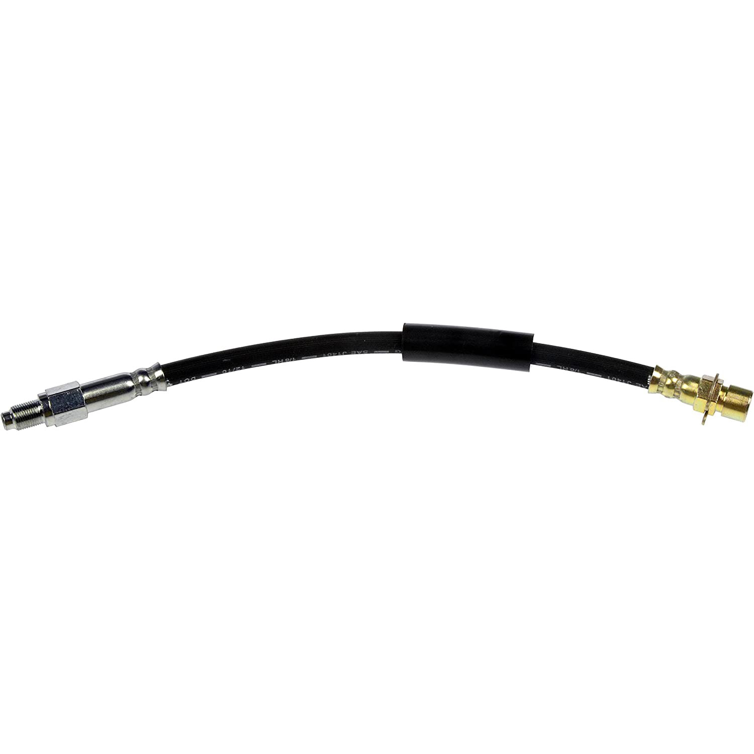 BRAKE HOSE - Brake Hydraulic Hose - Brake Line - Brake Hose - This automotive brake hydraulic hose was precision-engineered to match the fit, function and performance of the original brake hose on specific vehicles and positions to ensure safe, long-lasting durability as part of a complete brake repair. - Ford 1993-90, Ford 1988-79, Mercury 1986-79 - Dorman H98943 Brake Hydraulic Hose Compatible with Select Ford / Mercury Models - H98943 Front, Driver or Passenger Side First Stop Series Brake Line, Metal and Rubber