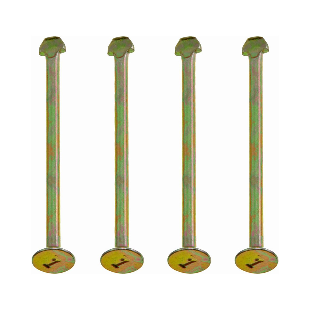 DORMAN HW1108 - Dorman HW1108 Drum Brake Shoe Spring Hold Down Pin Compatible with Select Models, 4 Pack - HOLD DOWN PARTS - Brake Spring Hold Down Pin - Brake Bracket Pin - This drum brake shoe spring hold down pin is designed to match the fit and function of the original pin on specified vehicles, and is engineered for durability and reliable performance. - 2007-61, 1959-57 - HW1108 Direct Fit Brake Drum Hardware Kit, Kit