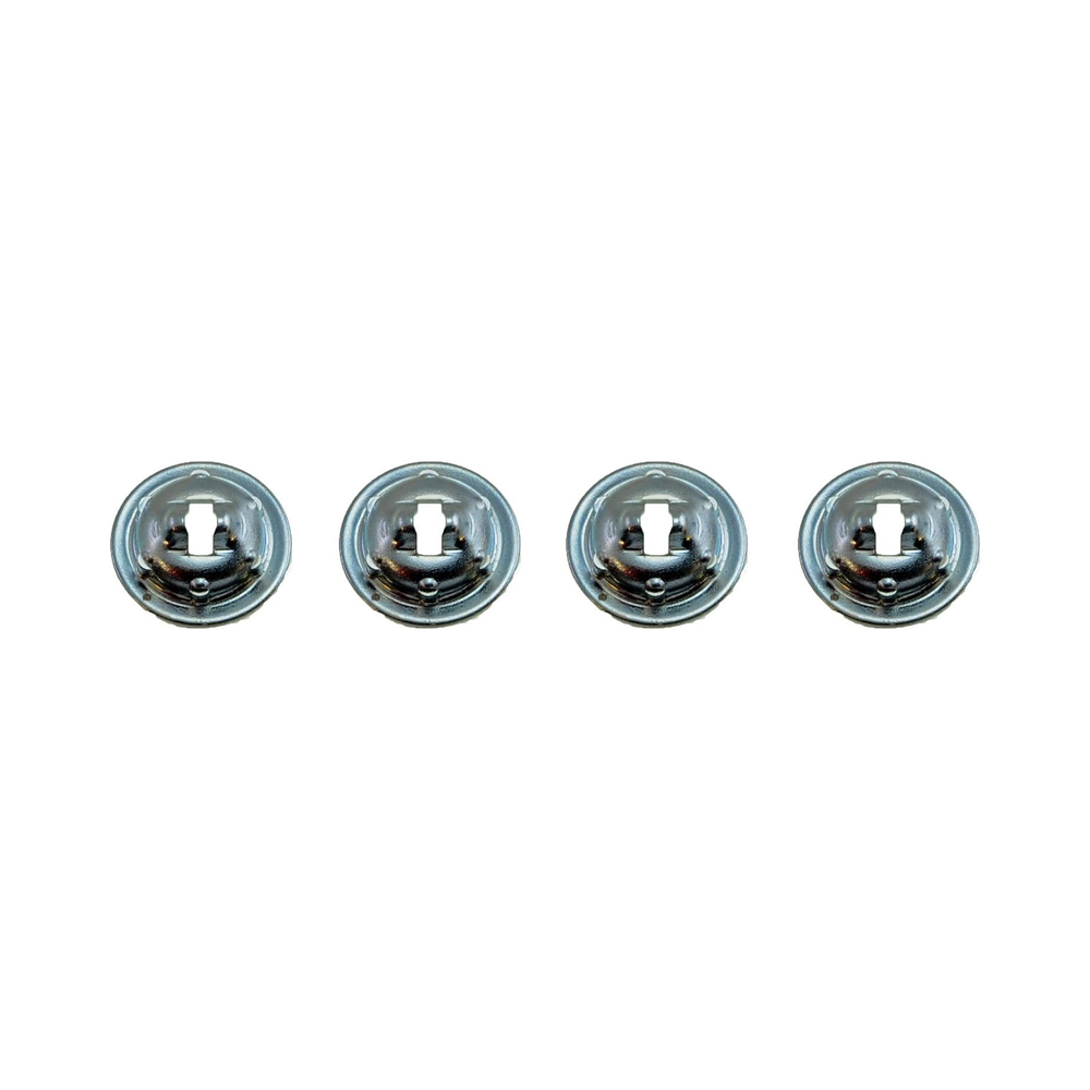 Dorman HW1133 Drum Brake Hold Down Spring Cup Compatible with Select Models, 4 Pack - HOLD DOWN PARTS - Brake Hold Down Spring Bottom Cup - Hold Down Spring Cup - Brake Spring Cup - Drum Brake Spring Cup - Brake Spring Top Cup - Brake Spring Bottom Cup - This drum brake hold down spring cup is designed to match the fit and function of the original cup on specified vehicles, and is engineered for durability and reliable performance. - 2003-61 - HW1133 Direct Fit Brake Drum Hardware Kit, Kit
