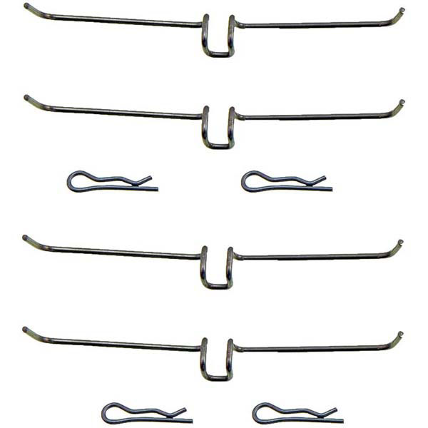 DISC BRAKE HDWE KIT - Disc Brake Hardware Kit - Brake Bolt Kit - This disc brake hardware kit is designed to match the original hardware required to repair the disc brake on specified vehicles. Made of quality components, this kit is engineered for reliable performance and durability. - Jaguar 1979-62, Volvo 1993-75, Volvo 1971-69 - Dorman HW13066 Front Disc Brake Hardware Kit Compatible with Select Jaguar / Volvo Models - HW13066 First Stop Series Brake Hardware Kit - Direct Fit, Kit