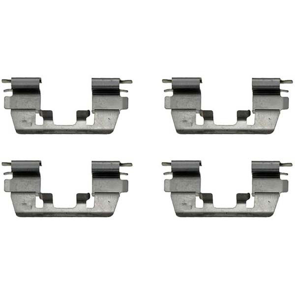 DISC BRAKE HDWE KIT - Disc Brake Hardware Kit - Brake Bolt Kit - This disc brake hardware kit is designed to match the original hardware required to repair the disc brake on specified vehicles. Made of quality components, this kit is engineered for reliable performance and durability. - Hyundai 2005-87, Mitsubishi 1994-87, Subaru 1994-90 - HW13225 First Stop Series Brake Hardware Kit - Direct Fit, Set of 4