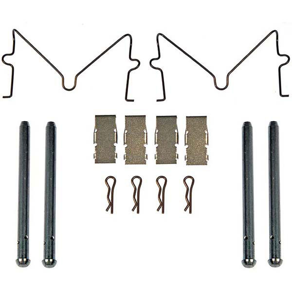 Disc Brake Hardware Kit - DISC BRAKE HDWE KIT - Disc Brake Hardware Kit - Brake Bolt Kit - This disc brake hardware kit is designed to match the original hardware required to repair the disc brake on specified vehicles. Made of quality components, this kit is engineered for reliable performance and durability. - Ford Aspire 1997-94, Ford Escort 2003-98, Kia Rio 2002-01, Mazda Protege 1997-95 - Dorman HW13245 Front Disc Brake Hardware Kit Compatible with Select Ford / Kia / Mazda Models - HW13245 Brake Hardware Kit - Direct Fit, Kit