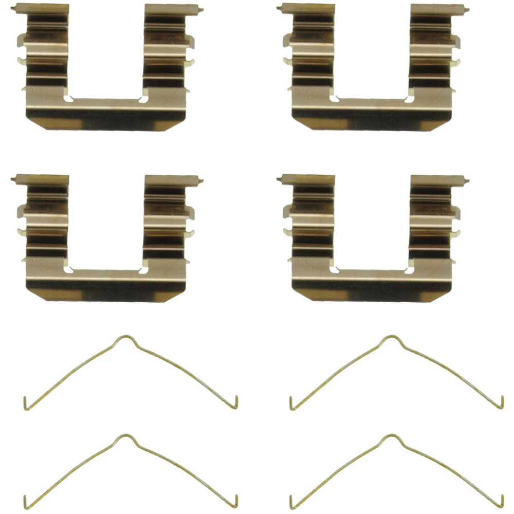 DISC BRAKE HDWE KIT - Disc Brake Hardware Kit - Brake Bolt Kit - This disc brake hardware kit is designed to match the original hardware required to repair the disc brake on specified vehicles. Made of quality components, this kit is engineered for reliable performance and durability. - Hyundai Elantra 2001-92, Hyundai Sonata 2004-89, Hyundai Tiburon 2001-97, Kia Optima 2002-01 - Dorman HW13258 Front Disc Brake Hardware Kit Compatible with Select Hyundai / Kia Models - HW13258 First Stop Series Brake Hardware Kit - Direct Fit, Kit