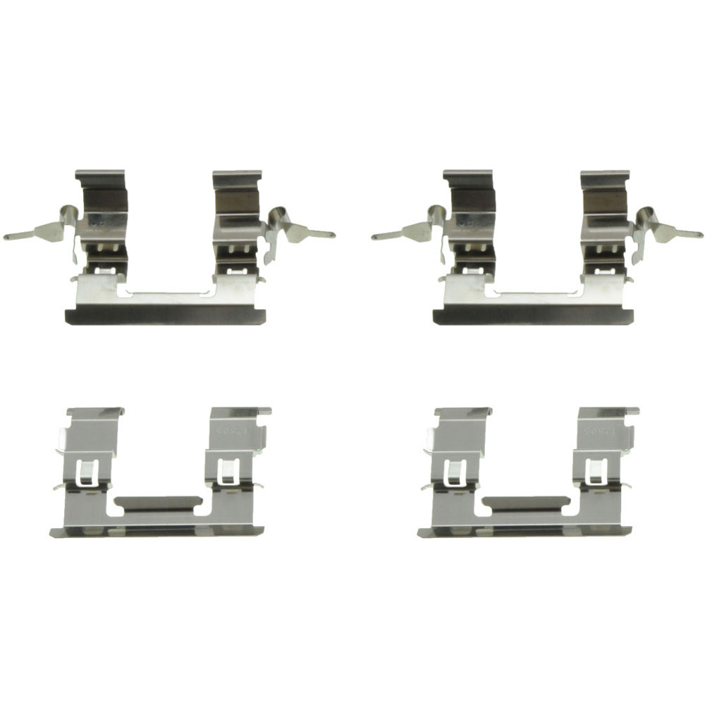 Disc Brake Hardware Kit - DISC BRAKE HDW KIT - Disc Brake Hardware Kit - Brake Bolt Kit - This disc brake hardware kit is designed to match the original hardware required to repair the disc brake on specified vehicles. Made of quality components, this kit is engineered for reliable performance and durability. - Infiniti 2005-00, Nissan 2018-00 - Dorman HW13361 Front Disc Brake Hardware Kit Compatible with Select Infiniti / Nissan Models - HW13361 First Stop Series Brake Hardware Kit - Direct Fit, Set of 4