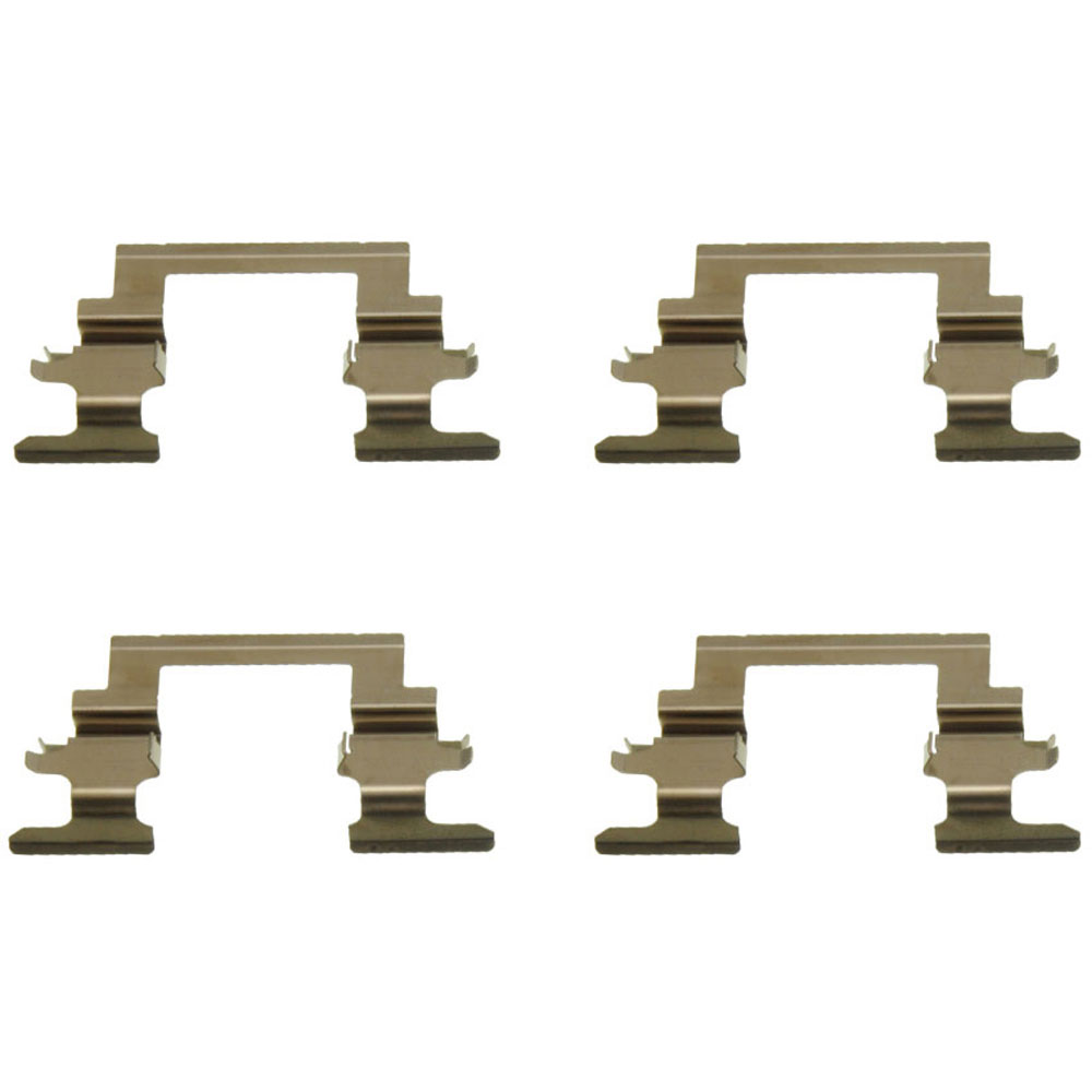 Disc Brake Hardware Kit - DISC BRAKE HDW KIT - Disc Brake Hardware Kit - Brake Bolt Kit - This disc brake hardware kit is designed to match the original hardware required to repair the disc brake on specified vehicles. Made of quality components, this kit is engineered for reliable performance and durability. - Mitsubishi 2016-01 - HW13366 First Stop Series Brake Hardware Kit - Direct Fit, Kit