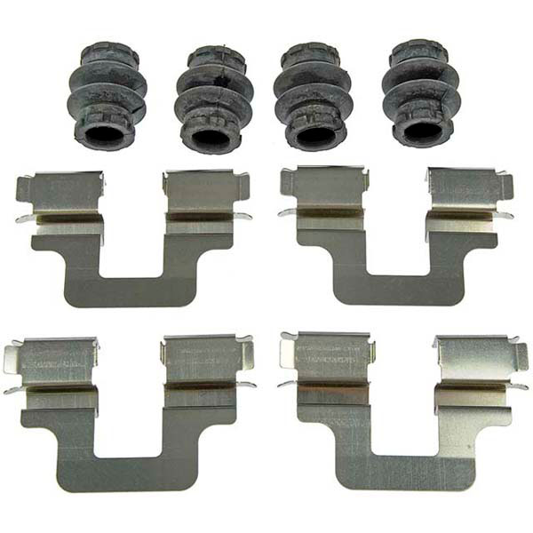 DISC BRAKE HDWE KIT - Disc Brake Hardware Kit - Brake Bolt Kit - This disc brake hardware kit is designed to match the original hardware required to repair the disc brake on specified vehicles. Made of quality components, this kit is engineered for reliable performance and durability. - Audi 2015-05, Land Rover 2015-12, Volkswagen 2017-05, Volvo 2009-07 - Dorman HW13490 Rear Disc Brake Hardware Kit Compatible with Select Models - HW13490 First Stop Series Brake Hardware Kit - Direct Fit, Kit