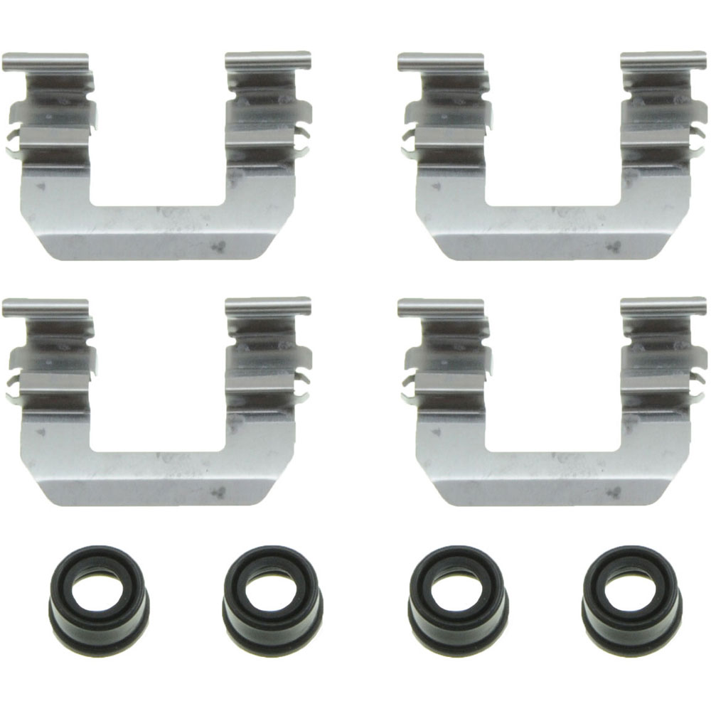 DSC HW KIT - Disc Brake Hardware Kit - Brake Bolt Kit - This disc brake hardware kit is designed to match the original hardware required to repair the disc brake on specified vehicles. Made of quality components, this kit is engineered for reliable performance and durability. - Kia Spectra 2009-04, Kia Spectra5 2009-05 - HW13504 First Stop Series Brake Hardware Kit - Direct Fit, Kit