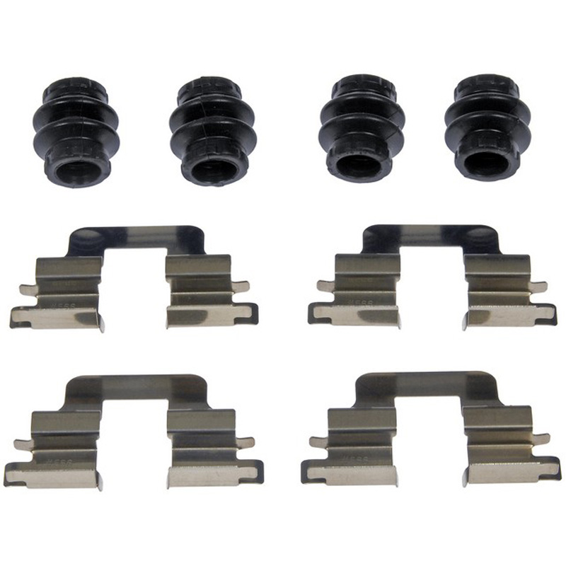 Disc Brake Hdwe Kit - Disc Brake Hardware Kit - Brake Bolt Kit - This disc brake hardware kit is designed to match the original hardware required to repair the disc brake on specified vehicles. Made of quality components, this kit is engineered for reliable performance and durability. - Chevrolet 2008, Mini 2016-08, Saturn 2009-08 - HW13611 First Stop Series Brake Hardware Kit - Direct Fit, Kit