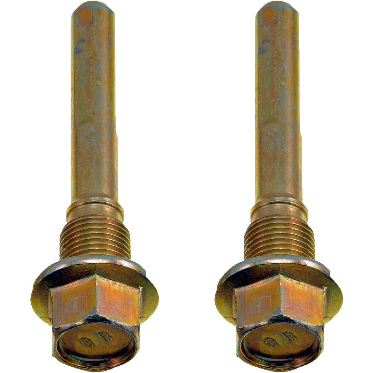 Disc Brake Caliper Bolt or Pin - Disc Brk Guide Bolt - Disc Brake Caliper Bolt or Pin - Caliper Pin - Disc Brake Pin - This disc brake caliper bolt is designed to match the fit and function of the original part on specified vehicles. Made of quality materials, it is engineered for reliable performance. - CHRYSLER 1989-84, MAZDA 1991-88, MITSUBISHI 1989-83, NISSAN 1996-90, TOYOTA 2012-80 - Dorman HW14044 Rear Brake Caliper Bolt - HW14044 First Stop Series Brake Caliper Bolt - Direct Fit, Set of 2