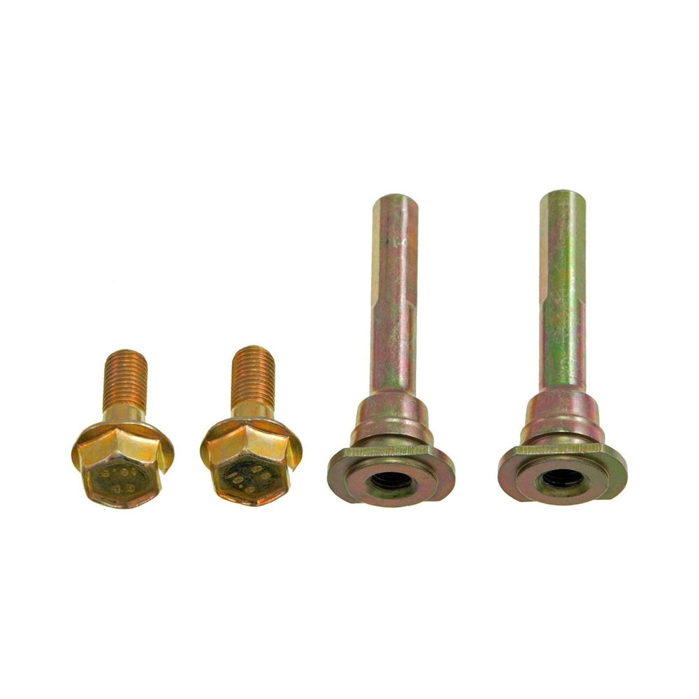 Disc Brake Caliper Bolt or Pin - Dorman HW14153 Rear Disc Brake Caliper Bolt Compatible with Select Hyundai / Kia Models - GUIDE BOLT - Disc Brake Caliper Bolt or Pin - Caliper Pin - Disc Brake Pin - This disc brake caliper bolt is designed to match the fit and function of the original part on specified vehicles. Made of quality materials, it is engineered for reliable performance. - Hyundai 2009-99, Kia 2009-01 - HW14153 First Stop Series Brake Caliper Bolt - Kit