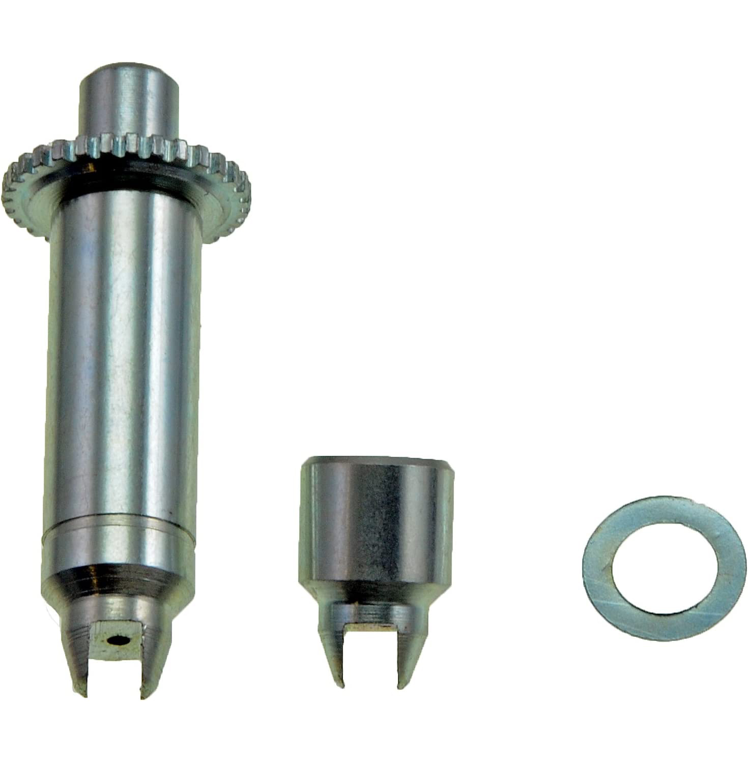 ADJUSTING SCREW ASSY - Drum Brake Adjusting Screw Assembly - Brake Screw - Brake Adjusting Screw - Brake Drum Screw - Brake Drum Adjusting Screw - This drum brake adjusting screw assembly is designed to match the fit and function of the original assembly on specified vehicles, and is engineered for durability and reliable performance. - Chrysler 1999-94, Chrysler 1991-74, General Motors 2002-62 - Dorman HW1544 Drum Brake Adjusting Screw Assembly Compatible with Select Models - Drum Brake Adjusting Screw Assembly - HW1544 Direct Fit Drum Brake Adjusting Screw, Sold Individually