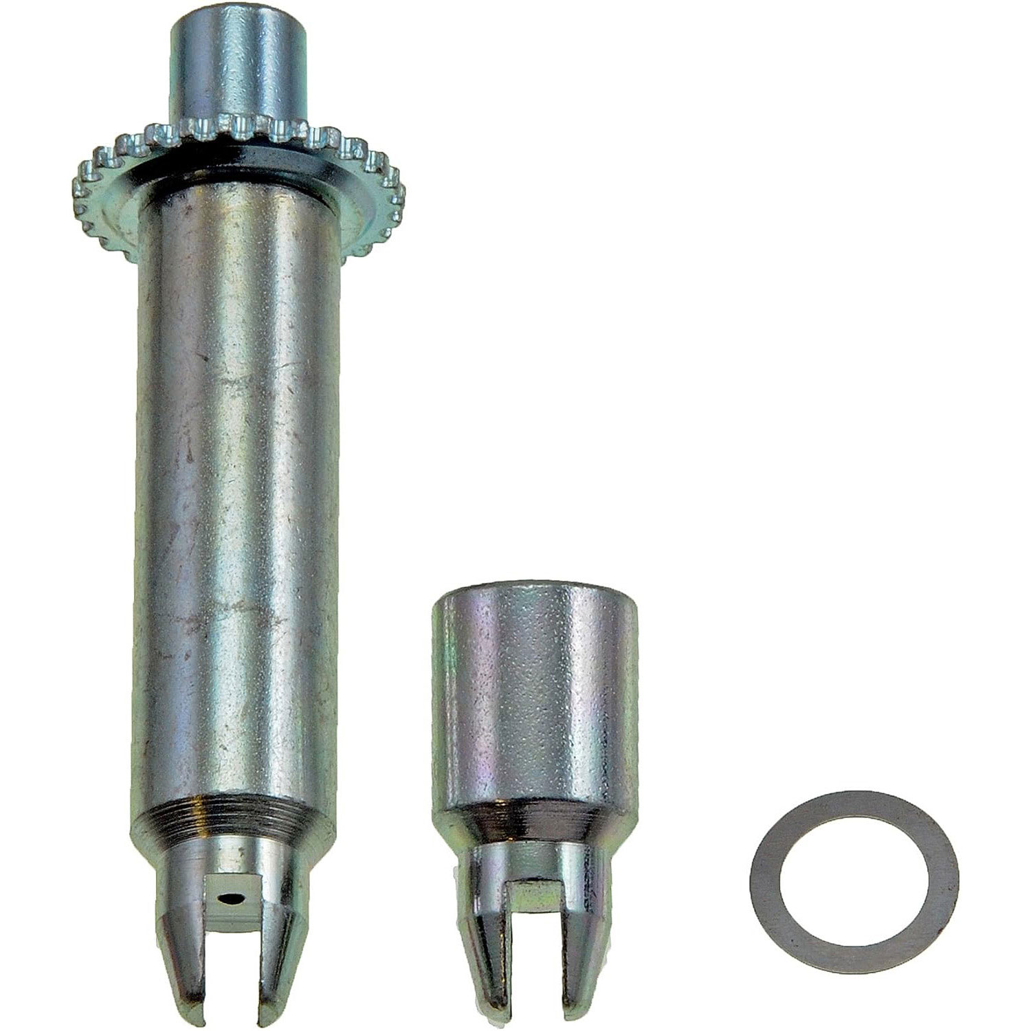 ADJUSTING SCREW ASSY - Drum Brake Adjusting Screw Assembly - Brake Adjusting Screw - Brake Drum Screw - Brake Drum Adjusting Screw - Brake Screw - This drum brake adjusting screw assembly is designed to match the fit and function of the original assembly on specified vehicles, and is engineered for durability and reliable performance. - Chevrolet 2002-74, Dodge 1999-94, GMC 2002-74 - DORMAN Drum Brake Adjusting Screw Hardware Kit - Dorman HW1550 Rear Driver Side Drum Brake Adjusting Screw Assembly Compatible with Select Chevrolet / Dodge / GMC Models - Drum Brake Adjusting Screw Assembly - HW1550 Direct Fit Drum Brake Adjusting Screw, Sold Individually
