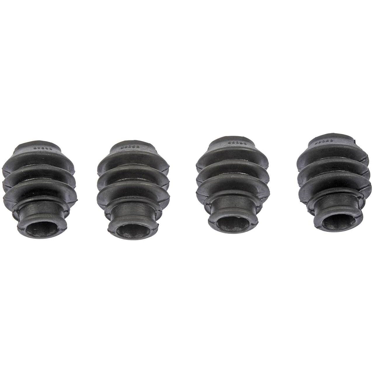 Disc Brake Caliper Bushing - Dorman HW16124 Pin Boot Kit - HW16124 Brake Caliper Bushing - Direct Fit - PIN BOOT KIT - Disc Brake Caliper Bushing - Brake Caliper Bushing - Caliper Bushing - This disc brake caliper bushing is designed to match the fit and function of the original part on specified vehicles. Made of quality materials, it is engineered for reliable performance. - Chrysler 2004-03, Ford Motor Company 2010-06, Honda 2011-06, Nissan 2010-07