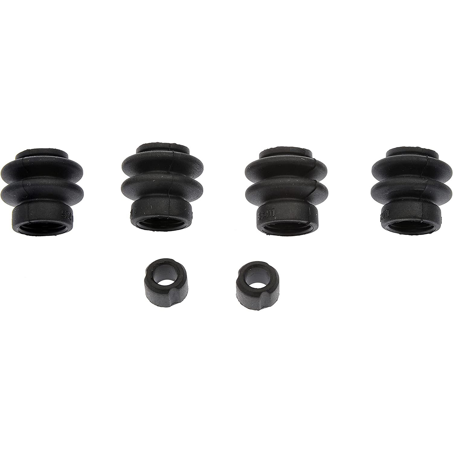 Disc Brake Caliper Bushing - Dorman HW16490 Rear Disc Brake Caliper Bushing Compatible with Select Lexus/Mitsubishi/Toyota Models - HW16490 Brake Caliper Bushing - Direct Fit - PIN BOOT KIT - Disc Brake Caliper Bushing - Caliper Bushing - Brake Caliper Bushing - This disc brake caliper bushing is designed to match the fit and function of the original part on specified vehicles. Made of quality materials, it is engineered for reliable performance. - Lexus 2008-04, Mitsubishi 2010-01, Toyota 2007-04