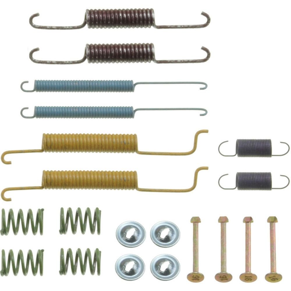 DORMAN HW17242 - Dorman HW17242 Rear Drum Brake Hardware Kit Compatible with Select Audi / Volkswagen Models - Drum Brk Hdw Kit - Drum Brake Hardware Kit - Brake Drum Hardware - Brake Hardware Kit - Drum Hardware Kit - This drum brake hardware kit is designed to match the original hardware required to repair the drum brake on specified vehicles. Made of quality components, this kit is engineered for reliable performance and durability. - Audi 1987-79, Volkswagen 1992-79 - HW17242 First Stop Series Brake Hardware Kit - Direct Fit, Kit