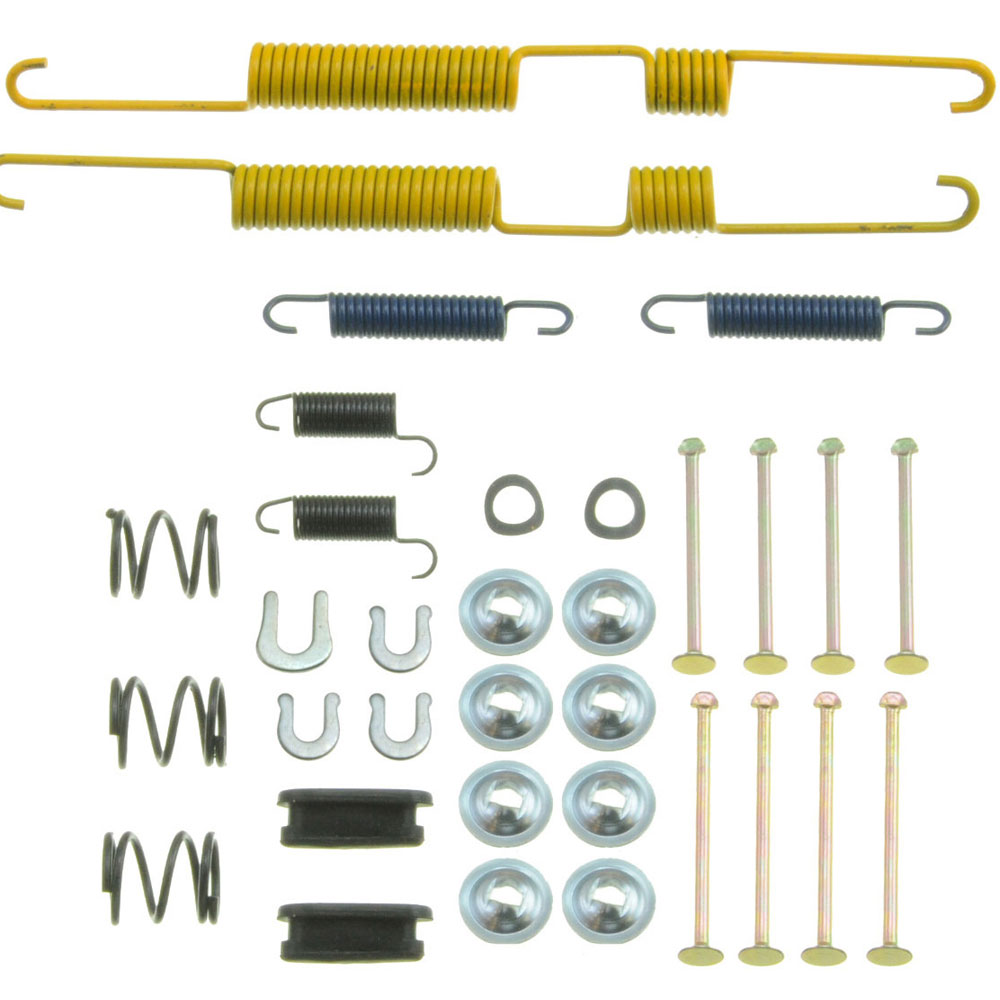 DORMAN HW17253 - Dorman HW17253 Rear Drum Brake Hardware Kit Compatible with Select Toyota Models - Drum Brake Hardware Kit - Drum Brk Hdw Kit - Drum Brake Hardware Kit - Drum Hardware Kit - Brake Drum Hardware - Brake Hardware Kit - This drum brake hardware kit is designed to match the original hardware required to repair the drum brake on specified vehicles. Made of quality components, this kit is engineered for reliable performance and durability. - Toyota 4Runner 2002-86, Toyota Land Cruiser 1997-87, Toyota Pickup 1995-86, Toyota Tacoma 2004-98 - HW17253 First Stop Series Brake Hardware Kit - Direct Fit, Kit